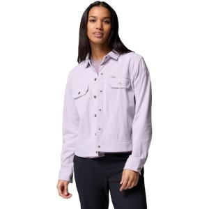 imageColumbia womens Blue Point Creek Short Corduroy Shirt JacketLavender Pearl
