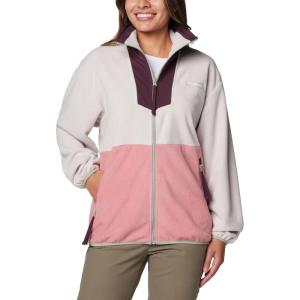 imageColumbia womens Sequoia Grove Full Zip FleeceDark StonePink Agave