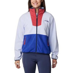 imageColumbia womens Sequoia Grove Full Zip FleeceSnowdriftClematis Blue