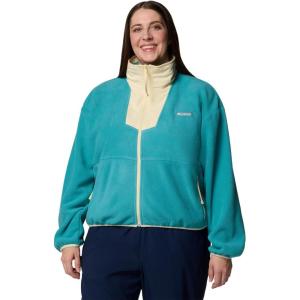 imageColumbia womens Sequoia Grove Full Zip FleeceTealLemon Wash