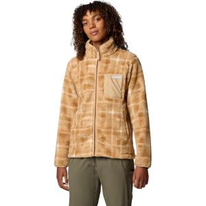 imageColumbia womens West Bend Print Full Zip IiCamel Brown Omblur