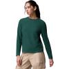 imageColumbia Womens Brea Falls Grid Crew Long SleeveRain Forest