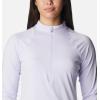 imageColumbia Womens Endless Trail Half Zip Mesh Long SleevePurple Tint