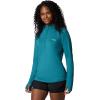 imageColumbia Womens Endless Trail Half Zip Mesh Long SleeveRiver Blue