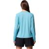 imageColumbia Womens PFG Tidal Tee II Long Sleeve Sun Protection Shirt Vintage BlueWhite Logo XXLarge