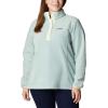 imageColumbia womens Benton Springs 12 Snap PulloverAqua ToneLight Lime