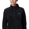 imageColumbia womens Benton Springs 12 Snap PulloverBlack