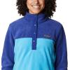 imageColumbia womens Benton Springs 12 Snap PulloverBlue ChillDark Sapphire
