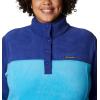 imageColumbia womens Benton Springs 12 Snap PulloverBlue ChillDark Sapphire