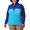 imageColumbia womens Benton Springs 12 Snap PulloverBlue ChillDark Sapphire