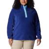 imageColumbia womens Benton Springs 12 Snap PulloverDark SapphireVista Blue
