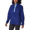 imageColumbia womens Benton Springs 12 Snap PulloverDark SapphireVista Blue