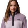 imageColumbia womens Benton Springs 12 Snap PulloverLavender PearlShale PurpleShark