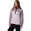 imageColumbia womens Benton Springs 12 Snap PulloverLavender PearlShale PurpleShark