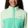 imageColumbia womens Benton Springs 12 Snap PulloverLight JadeKey West