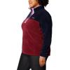 imageColumbia womens Benton Springs 12 Snap PulloverMarionberryDark NocturnalGumdrop