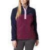 imageColumbia womens Benton Springs 12 Snap PulloverMarionberryDark NocturnalGumdrop