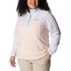imageColumbia womens Benton Springs 12 Snap PulloverPeach BlossomPurple TintSpring Blue