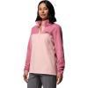 imageColumbia womens Benton Springs 12 Snap PulloverPink SandRosette