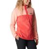 imageColumbia womens Benton Springs 12 Snap PulloverRed HibiscusCoral Reef