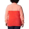 imageColumbia womens Benton Springs 12 Snap PulloverRed HibiscusCoral Reef