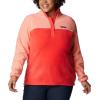 imageColumbia womens Benton Springs 12 Snap PulloverRed HibiscusCoral Reef