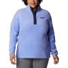 imageColumbia womens Benton Springs 12 Snap PulloverSerenityDark Nocturnal