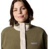 imageColumbia womens Cloud Point Snap FleeceDark StoneStone Green