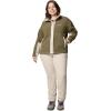 imageColumbia womens Cloud Point Snap FleeceDark StoneStone Green