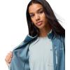 imageColumbia womens Essential Hike Grid Fleece Full ZipEverblueCrushed Blue