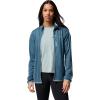 imageColumbia womens Essential Hike Grid Fleece Full ZipEverblueCrushed Blue