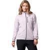 imageColumbia womens Essential Hike Grid Fleece Full ZipLavender PearlBlack