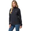 imageColumbia womens Essential Hike Grid Fleece Half ZipBlack