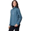 imageColumbia womens Essential Hike Grid Fleece Half ZipEverblueCrushed Blue