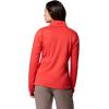imageColumbia womens Essential Hike Grid Fleece Half ZipPoppy Red
