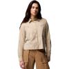 imageColumbia Womens Brea Falls Woven Long SleeveAncient Fossil