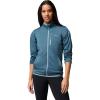 imageColumbia womens Essential Hike Grid Fleece Full ZipEverblueCrushed Blue