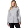 imageColumbia womens Essential Hike Grid Fleece Half ZipColumbia GreyColumbia Grey