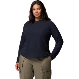 imageColumbia Womens Brea Falls Grid Crew Long SleeveBlack