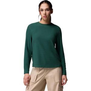 imageColumbia Womens Brea Falls Grid Crew Long SleeveRain Forest