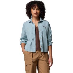 imageColumbia Womens Brea Falls Woven Long SleeveCrushed Blue
