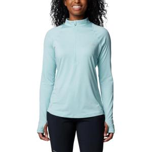 imageColumbia Womens Endless Trail Half Zip Mesh Long SleeveAqua Haze
