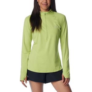 imageColumbia Womens Endless Trail Half Zip Mesh Long SleeveNapa Green