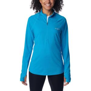 imageColumbia Womens Endless Trail Half Zip Mesh Long SleeveOcean Blue