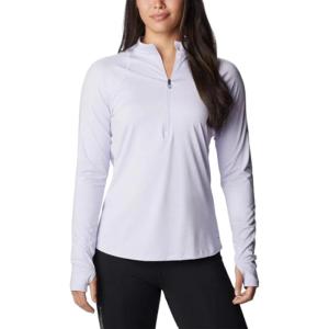 imageColumbia Womens Endless Trail Half Zip Mesh Long SleevePurple Tint