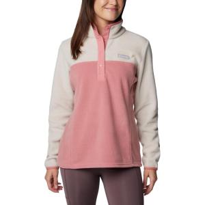 imageColumbia womens Benton Springs 12 Snap PulloverDark StonePink Agave