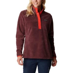 imageColumbia womens Benton Springs 12 Snap PulloverMalbecBold Orange