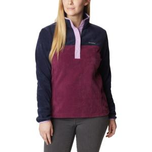 imageColumbia womens Benton Springs 12 Snap PulloverMarionberryDark NocturnalGumdrop