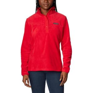 imageColumbia womens Benton Springs 12 Snap PulloverRed Lily
