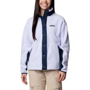 imageColumbia womens Cloud Point Snap FleeceCollegiate NavySnowdrift